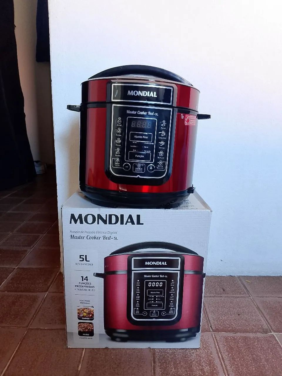 Panela de pressão elétrica 
