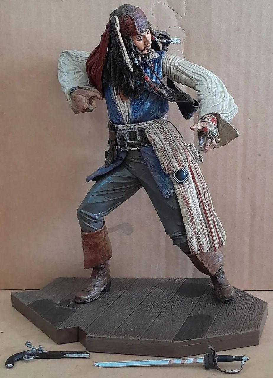 Jack Sparrow Piratas Do Caribe Neca