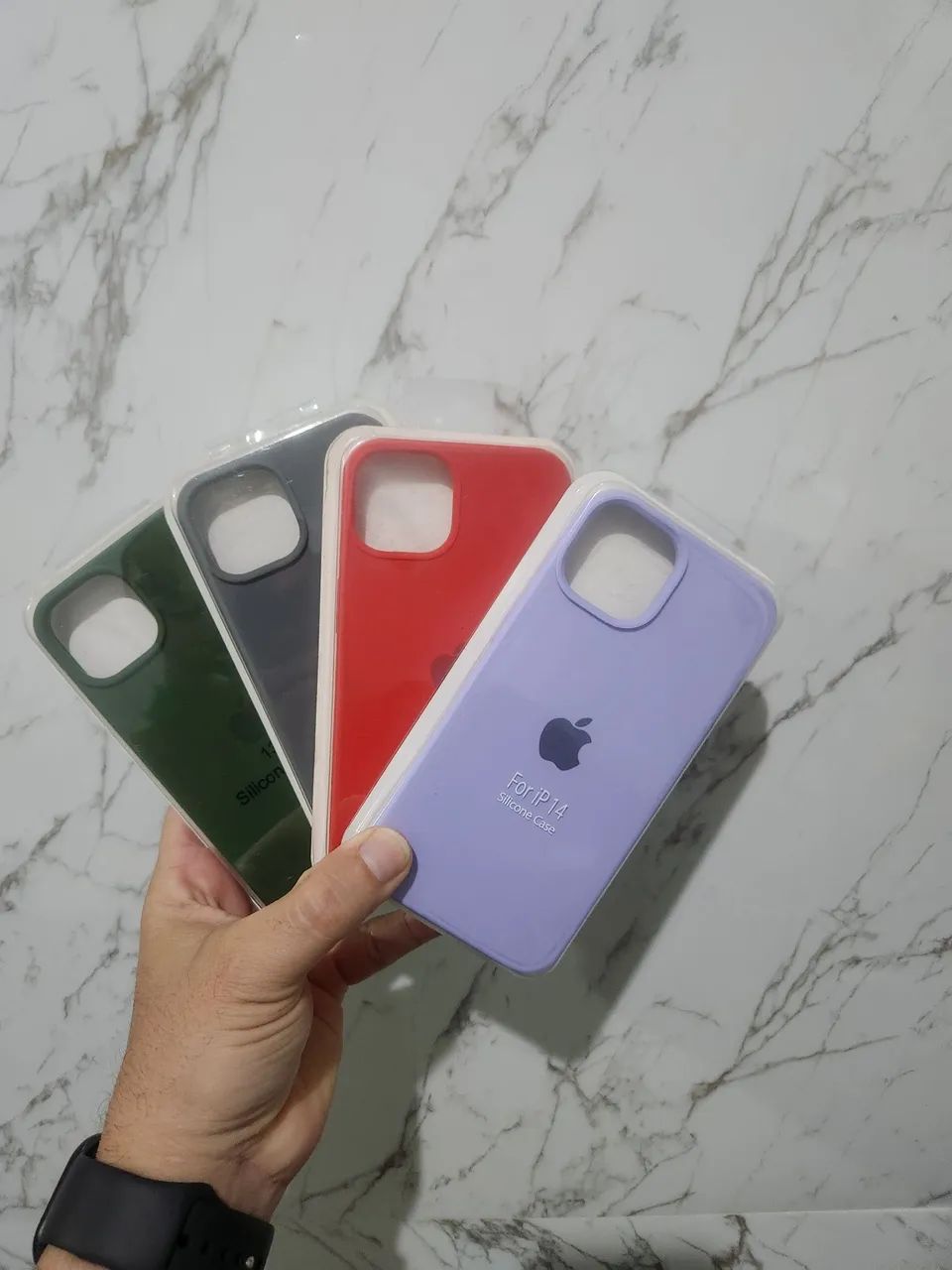 Capinha de silicone para iPhone  - Foto 2