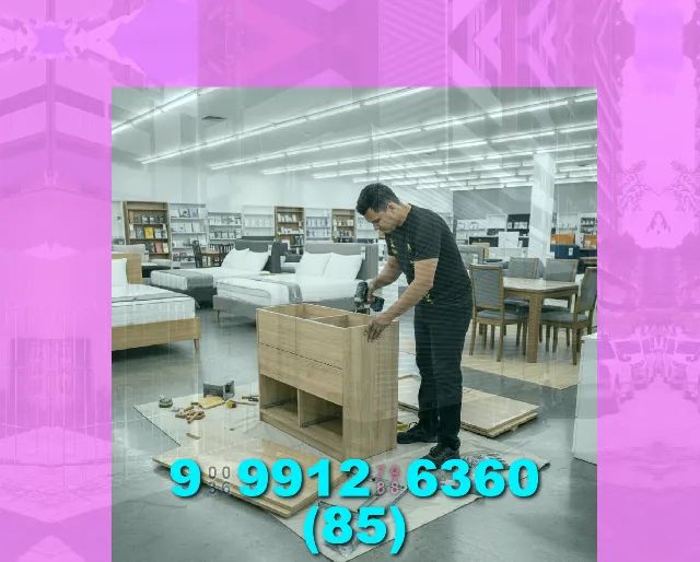 Montador de Móveis! Montagem e desmontagem, fácil, rápido e sem complicação!