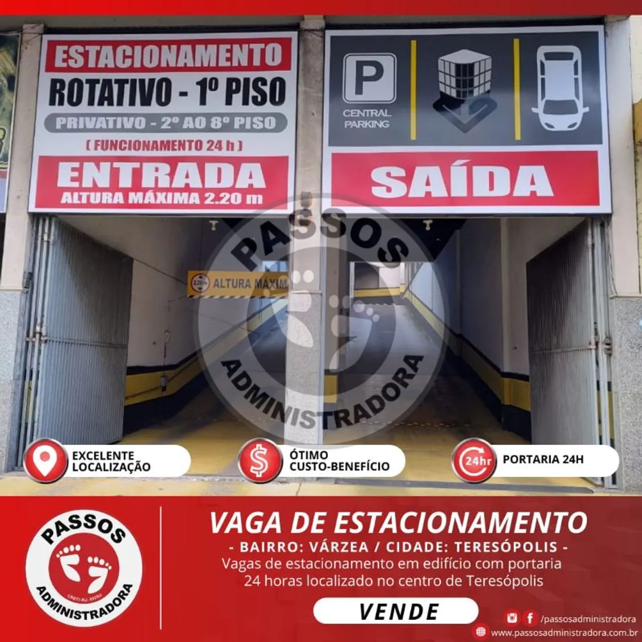 VAGA DE GARAGEM TERESÓPOLIS VÁRZEA