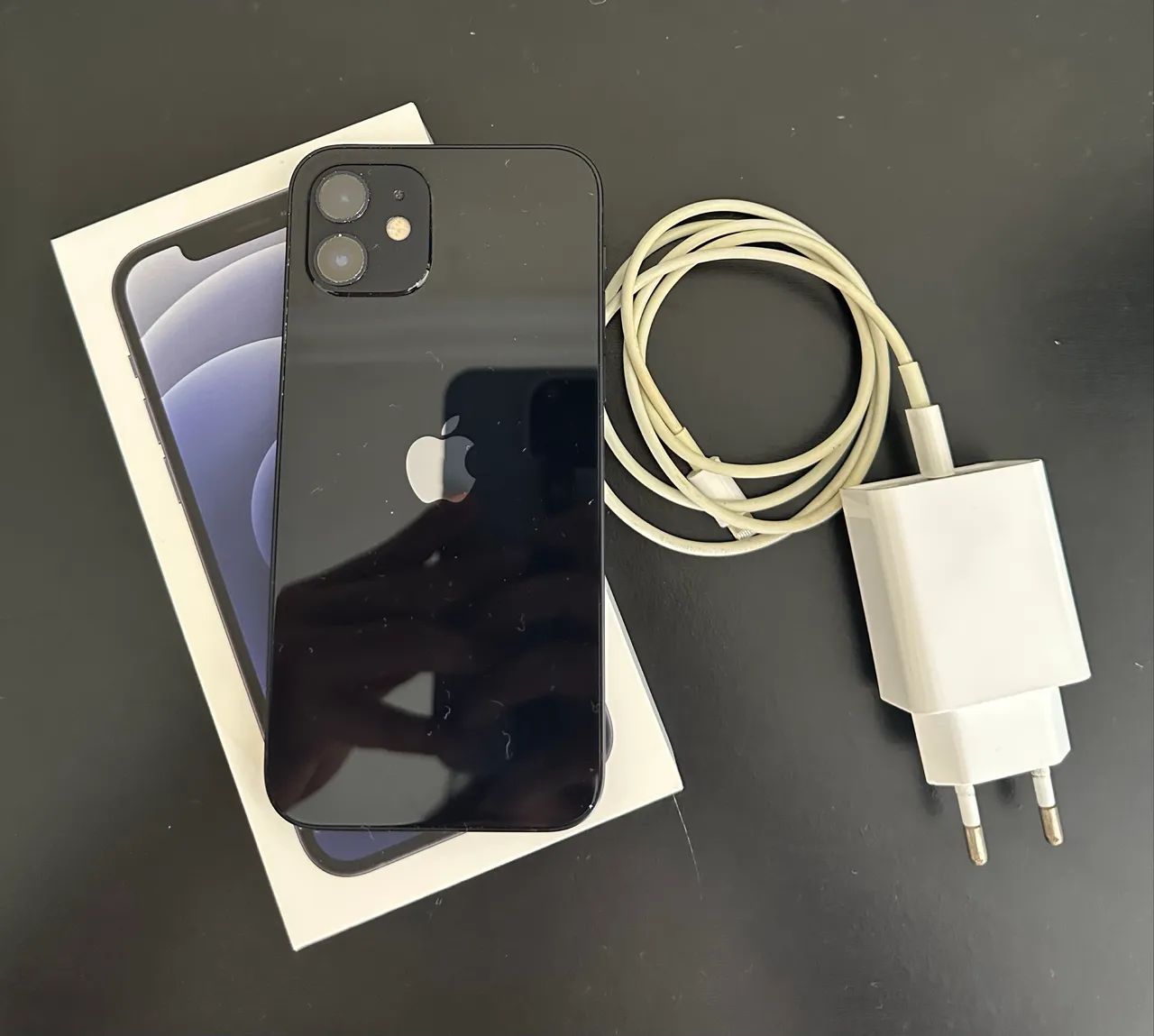 Kit completo Original iPhone 12 128Gb Preto - Foto 3