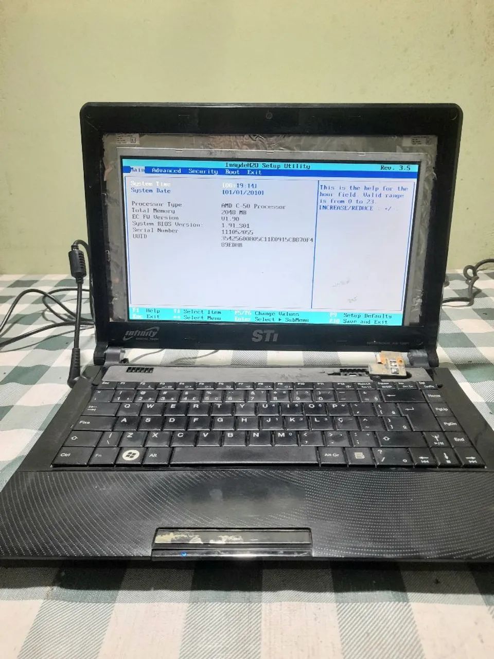 NOTEBOOK STI 13 POLEGADAS PARA CONSERTO OU RETIRADA DE PEÇAS. - Foto 2