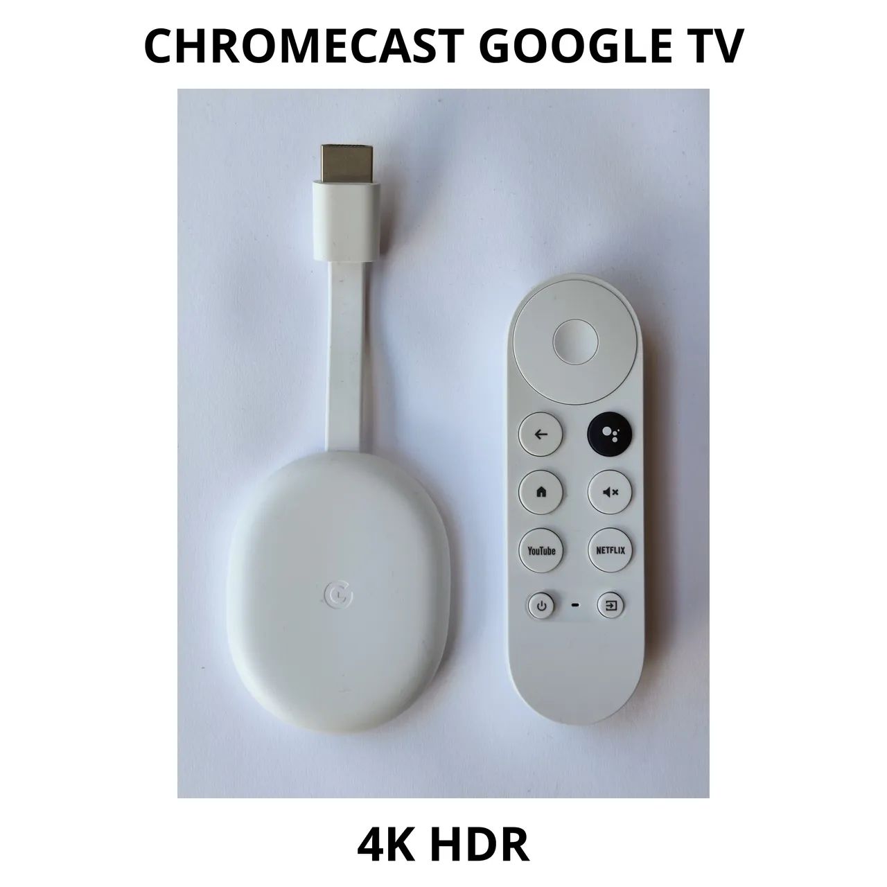 CHROMECAST GOOGLE TV 4K HDR