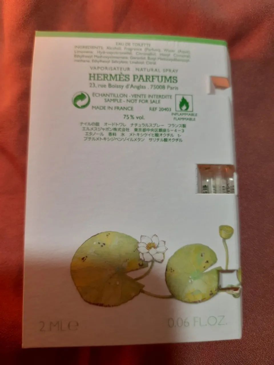 amostras variadas hermès (3 por r$ 89) - Foto 3
