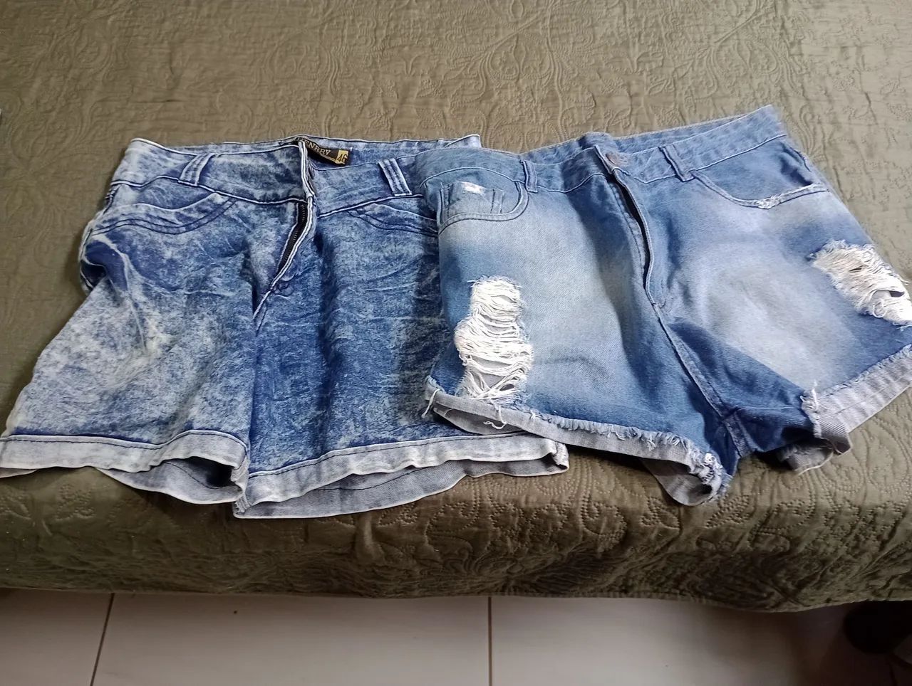 Shorts jeans feminino. - Foto 4
