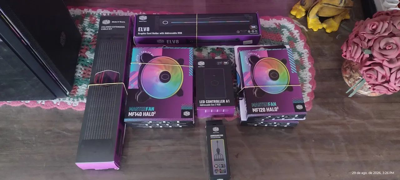Gabinete cooler Master+acessórios  - Foto 2