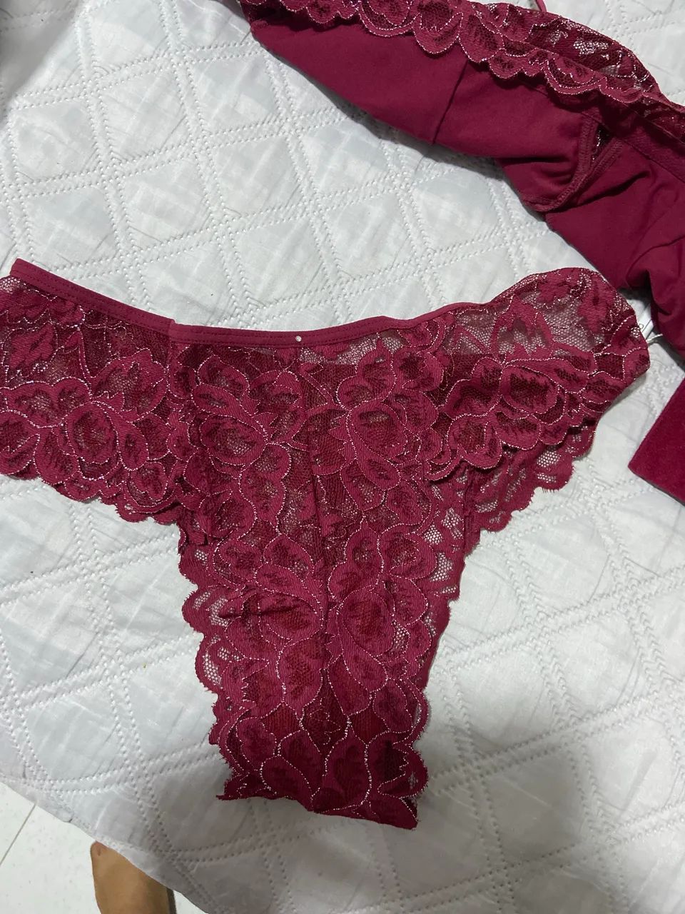 Conjunto Lingerie High Neck+ - Diamantes  - Foto 2