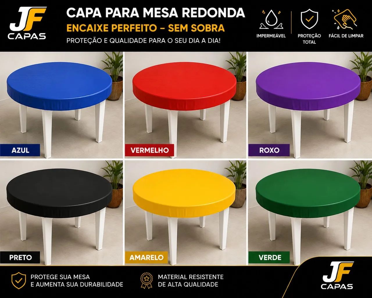 Capas para mesa buffet restaurante lanchonete, - Foto 2