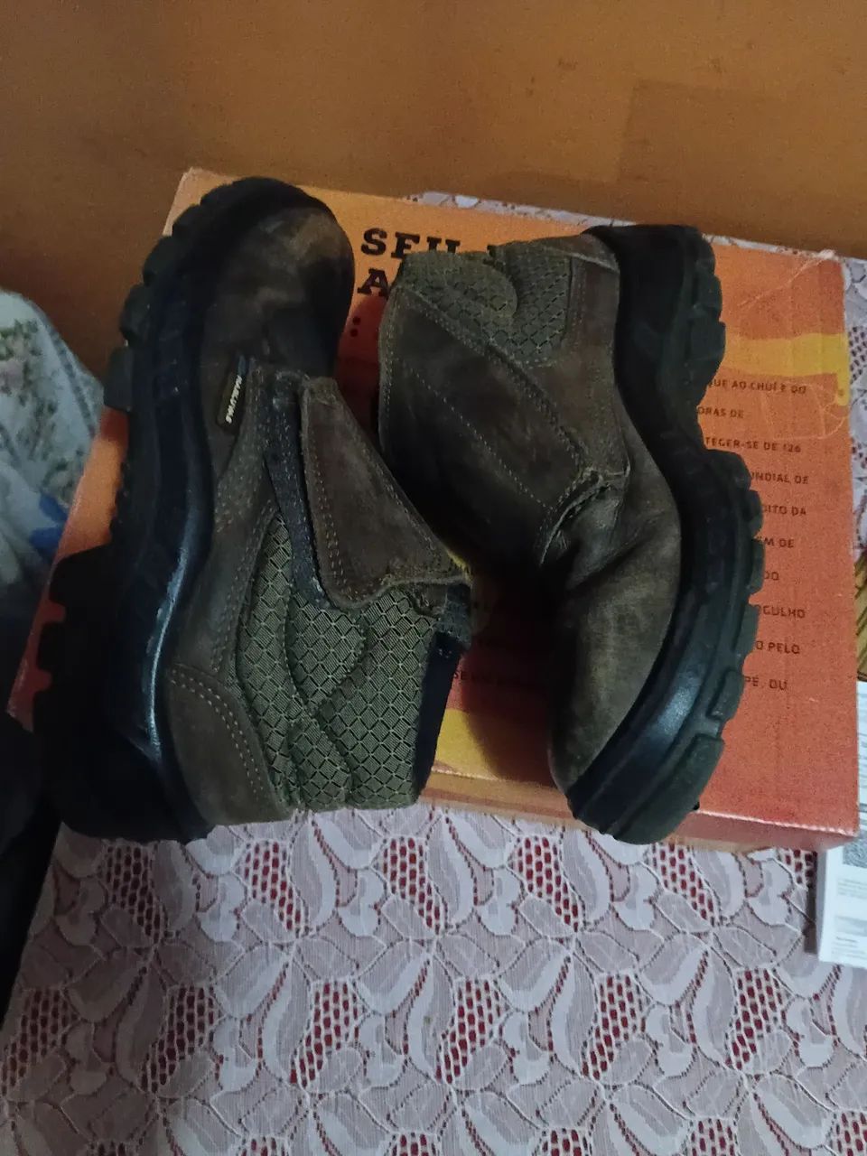 Bota de segurança marluvas. - Foto 3