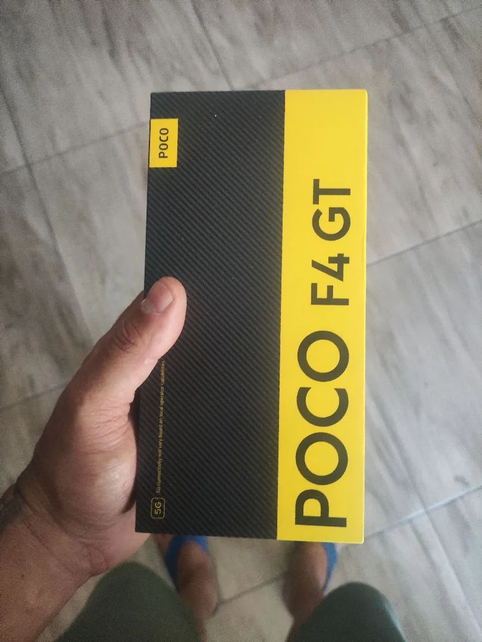 Poco fone f4 GT muito novo ,com caixa - Foto 5