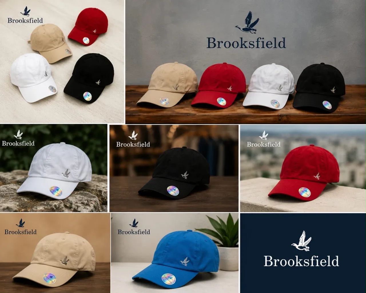 Boné Brooksfield slim