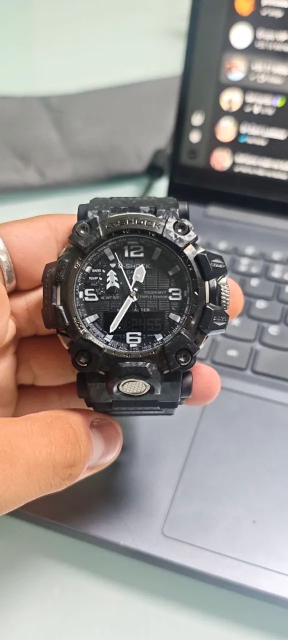 Casio G-Shock Mudmaster GWG-2000 Carbono e Titânio  - Foto 4