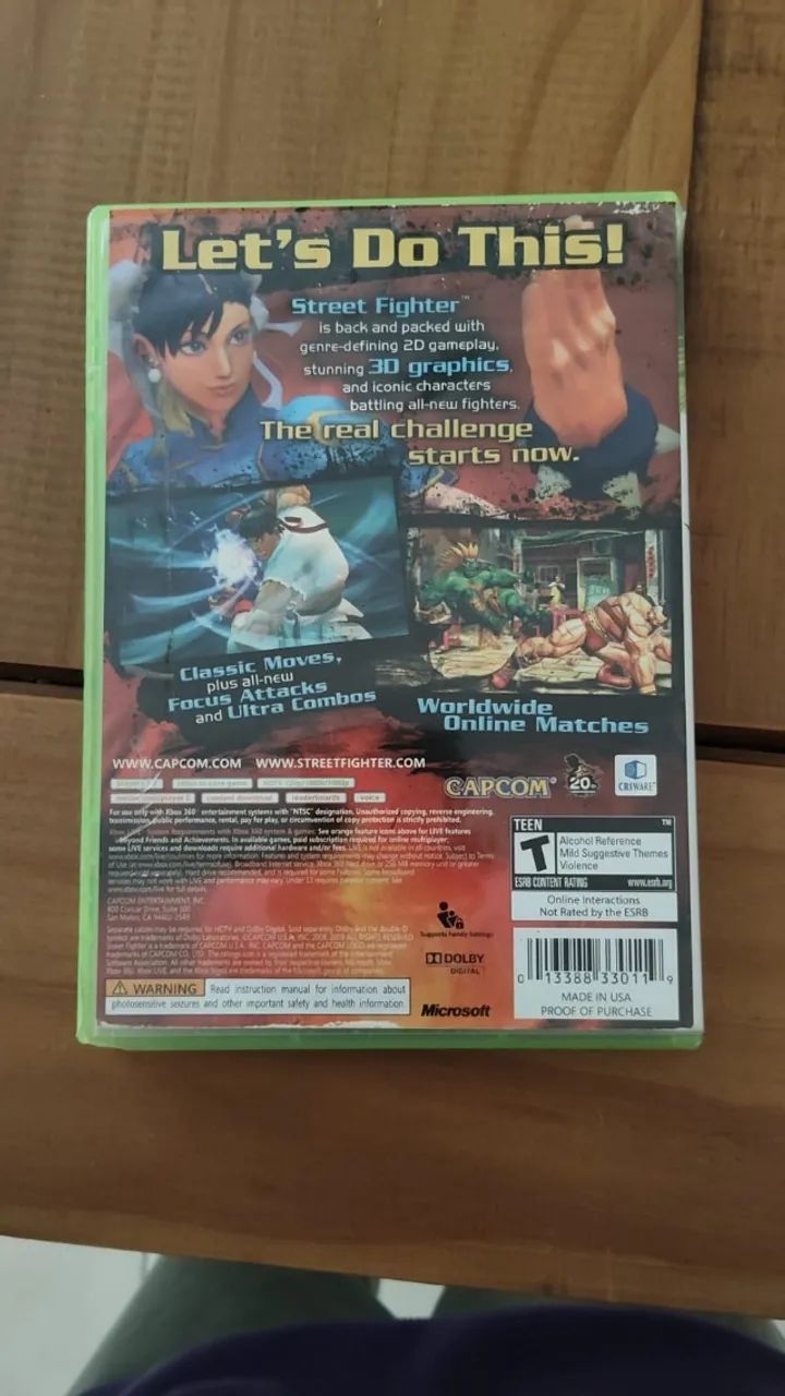 CDs Xbox 360:Streer Fighter, Nba 2k15 - Foto 5