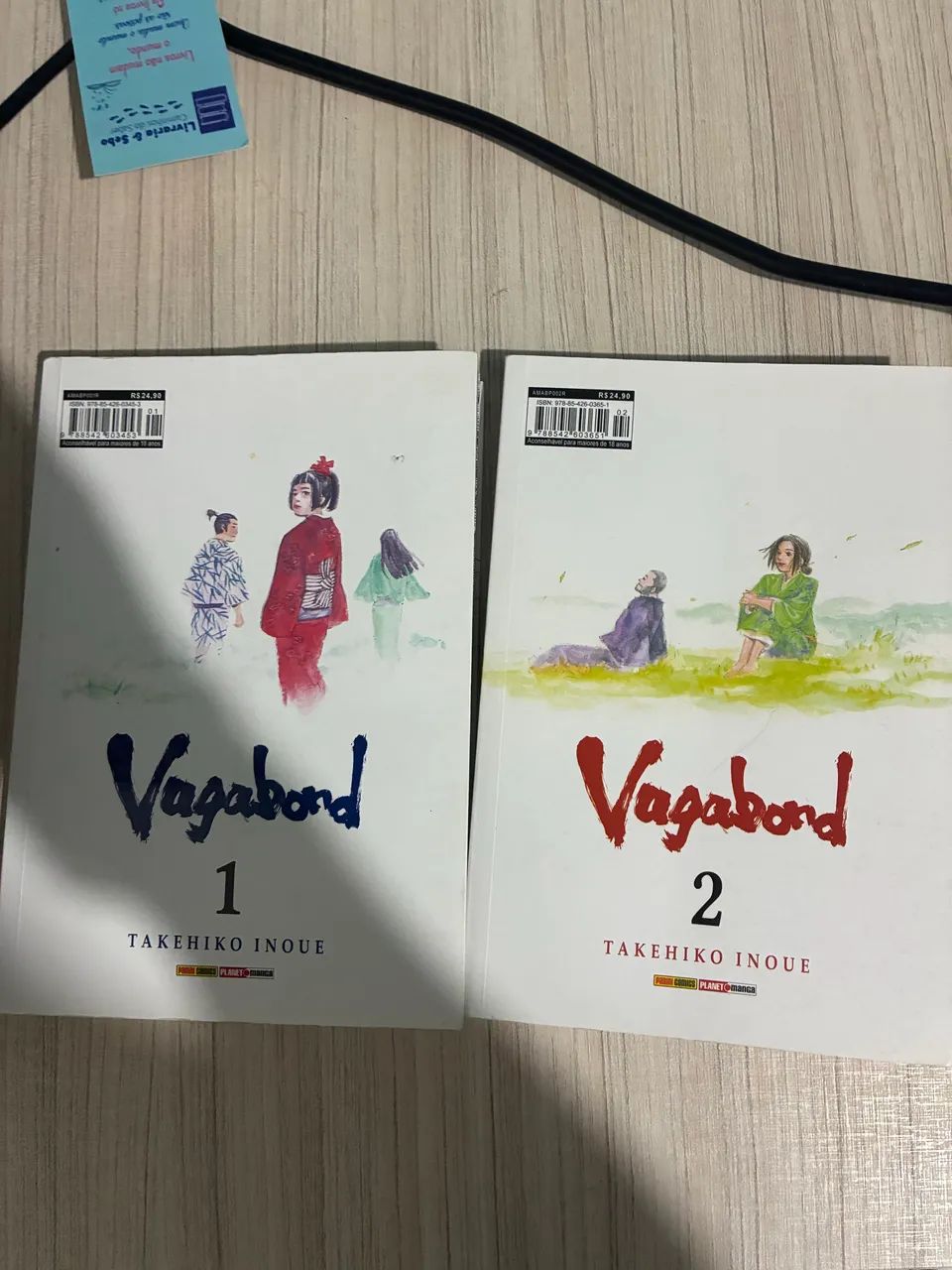 Volumes 1 e 2 de Vagabond - Foto 3