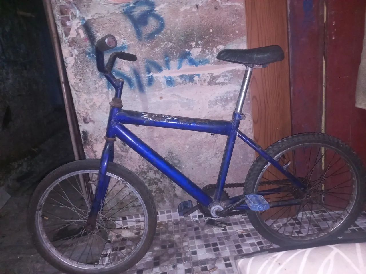 Bicicleta aro 20 azul  - Foto 3