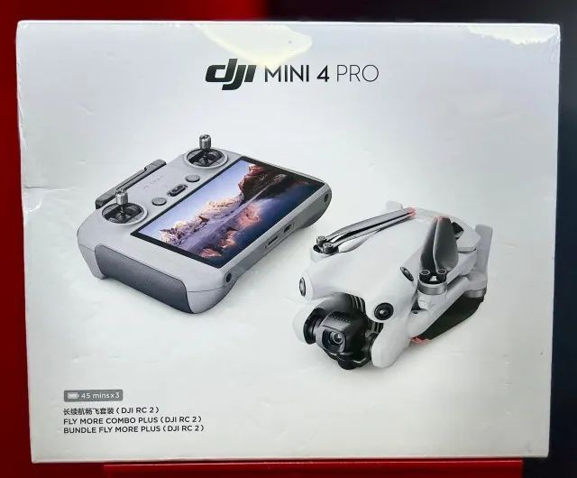 DJI Mini 4 PRO - FLY MORE COMBO PLUS - RC2 Controller - Produto novo lacrado com garantia - Foto 2