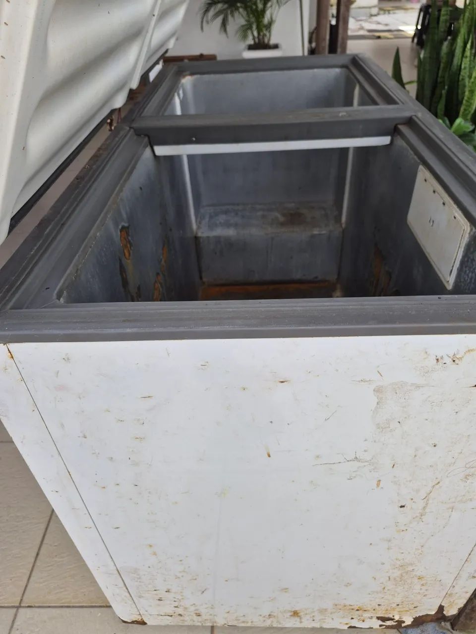 Freezer sem o monitor 