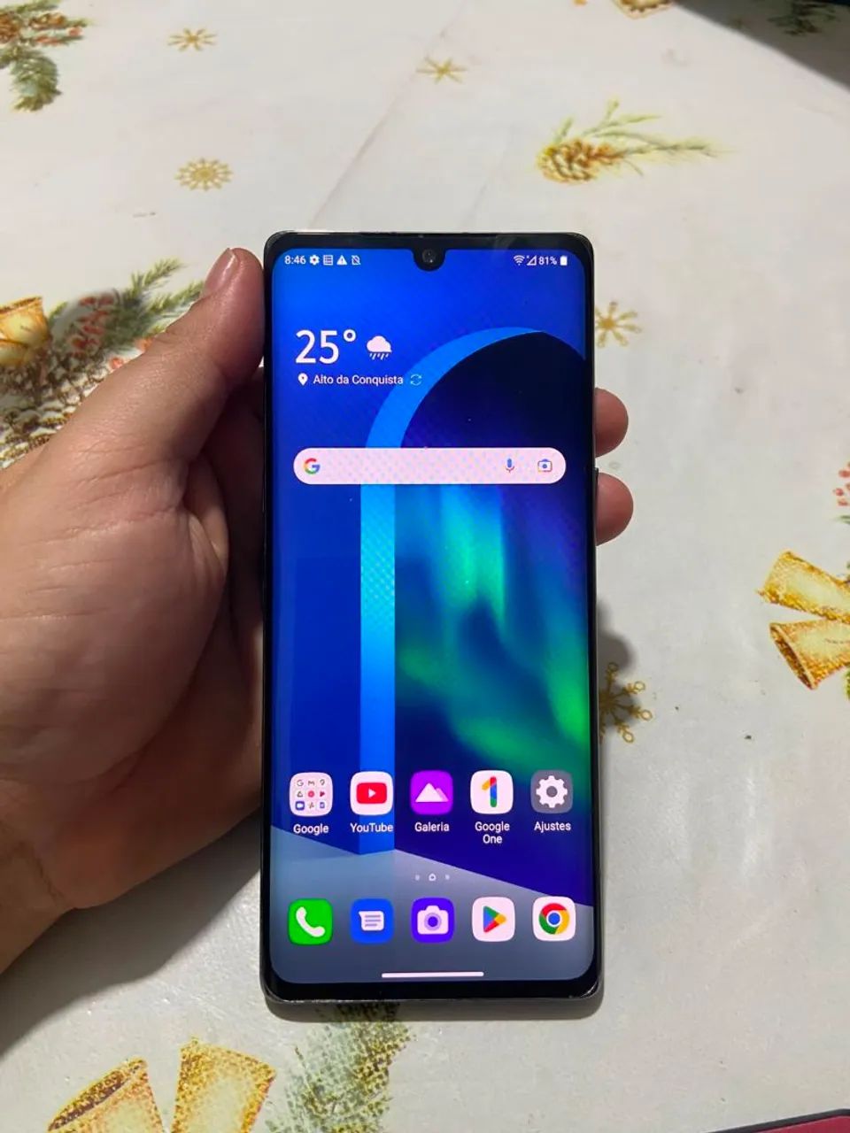 LG velvet LM910EMW - Foto 4