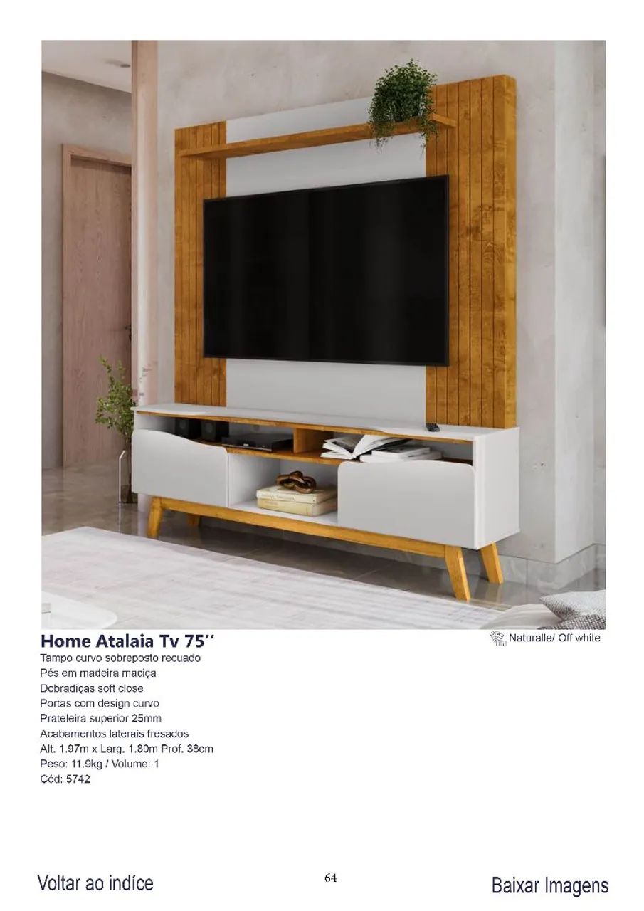 Home Atalaia Tv 75'' 1.80m