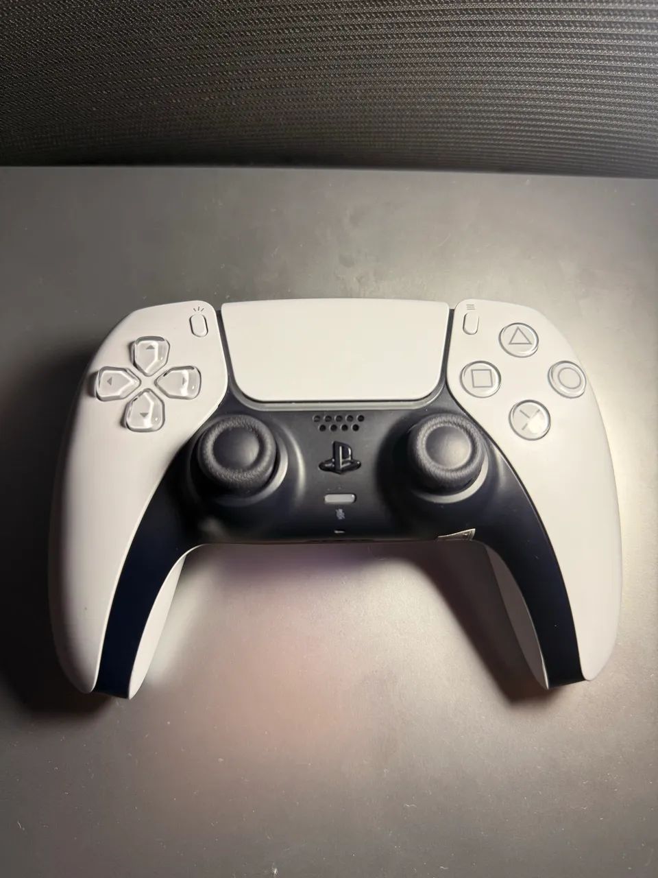 Dualsense Branco com Hall Effect 1 Ano de Uso