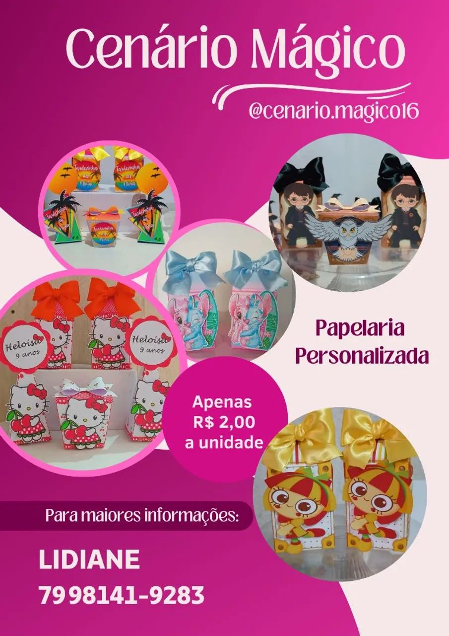 Papelaria Personalizada 