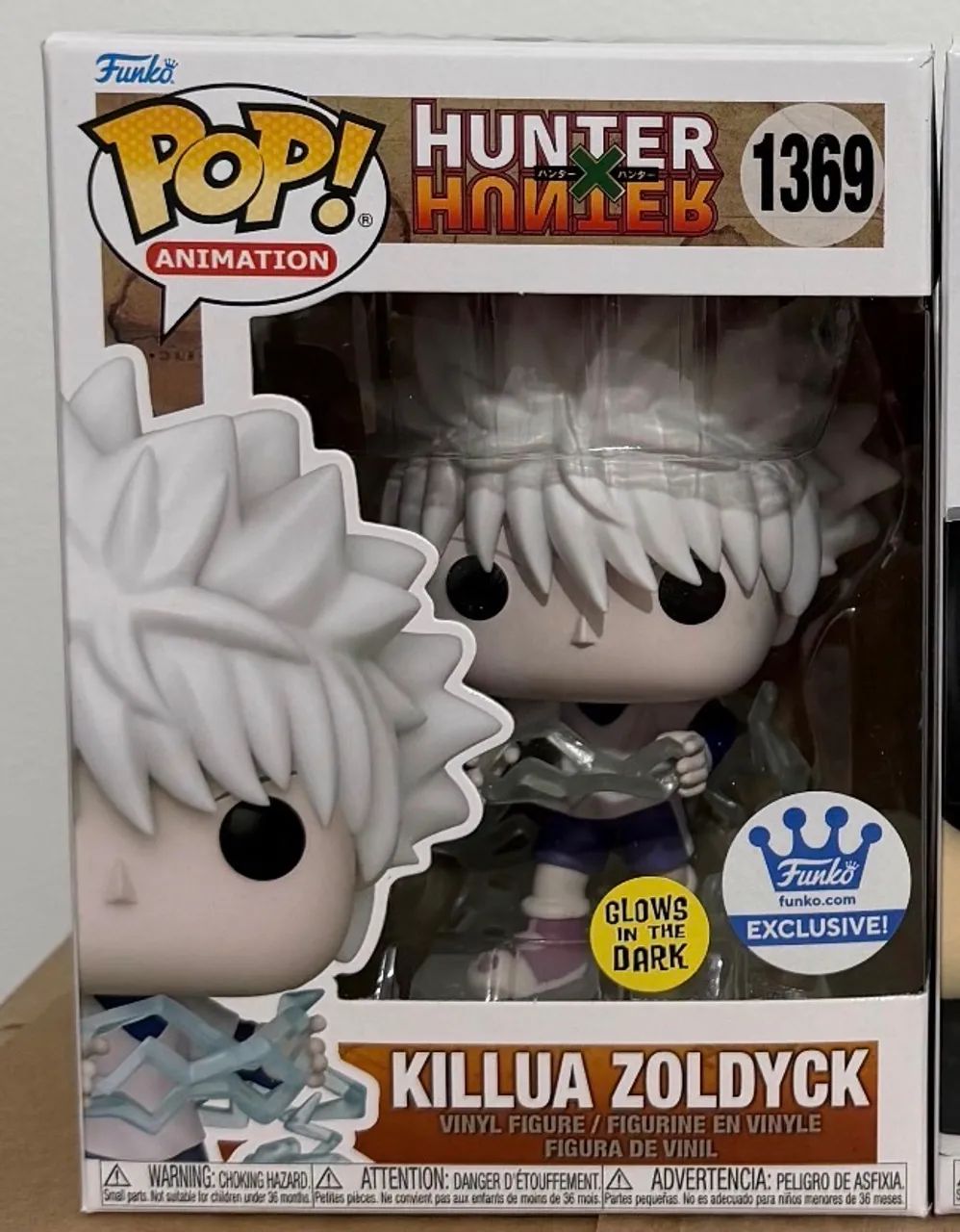 Funko Pop Killua Zoodyck 1369 (Glow) Hunter x Hunter 