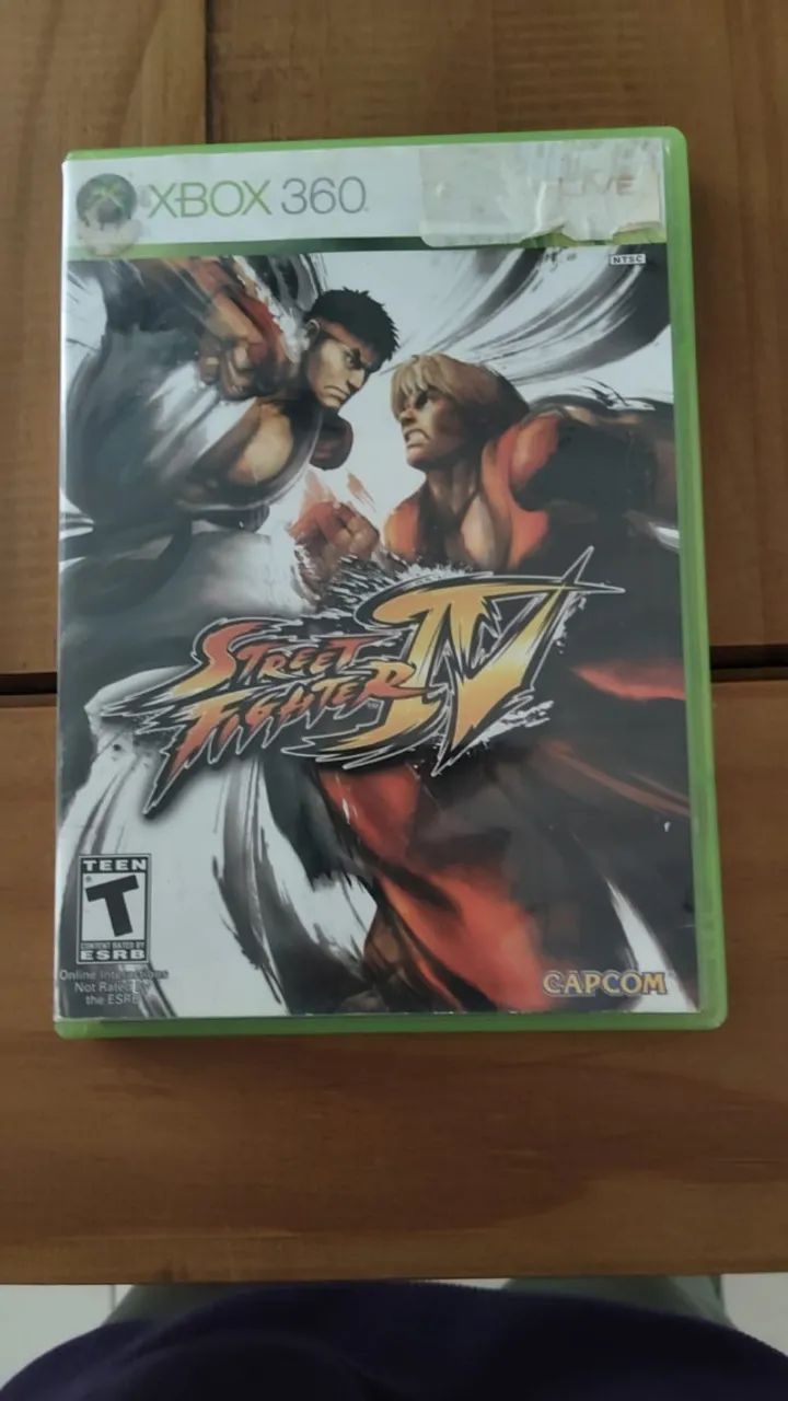 CDs Xbox 360:Streer Fighter, Nba 2k15