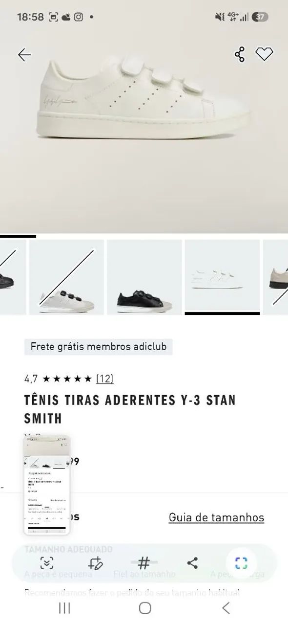 Y-3 stan Smith  - Foto 4