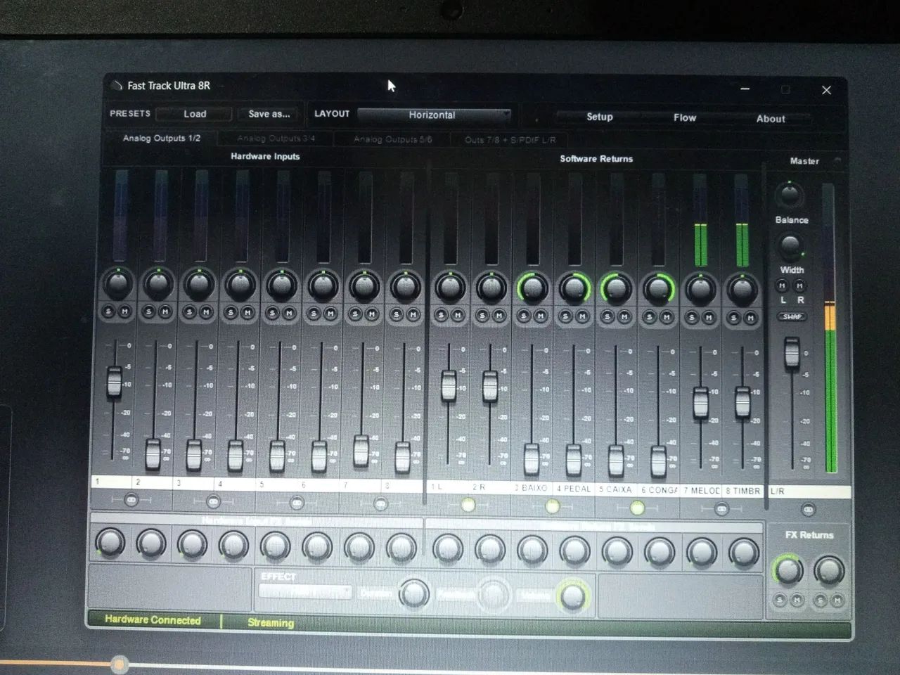 Placa de áudio M-AUDIO. 8 entradas, 8 saídas. - Foto 5