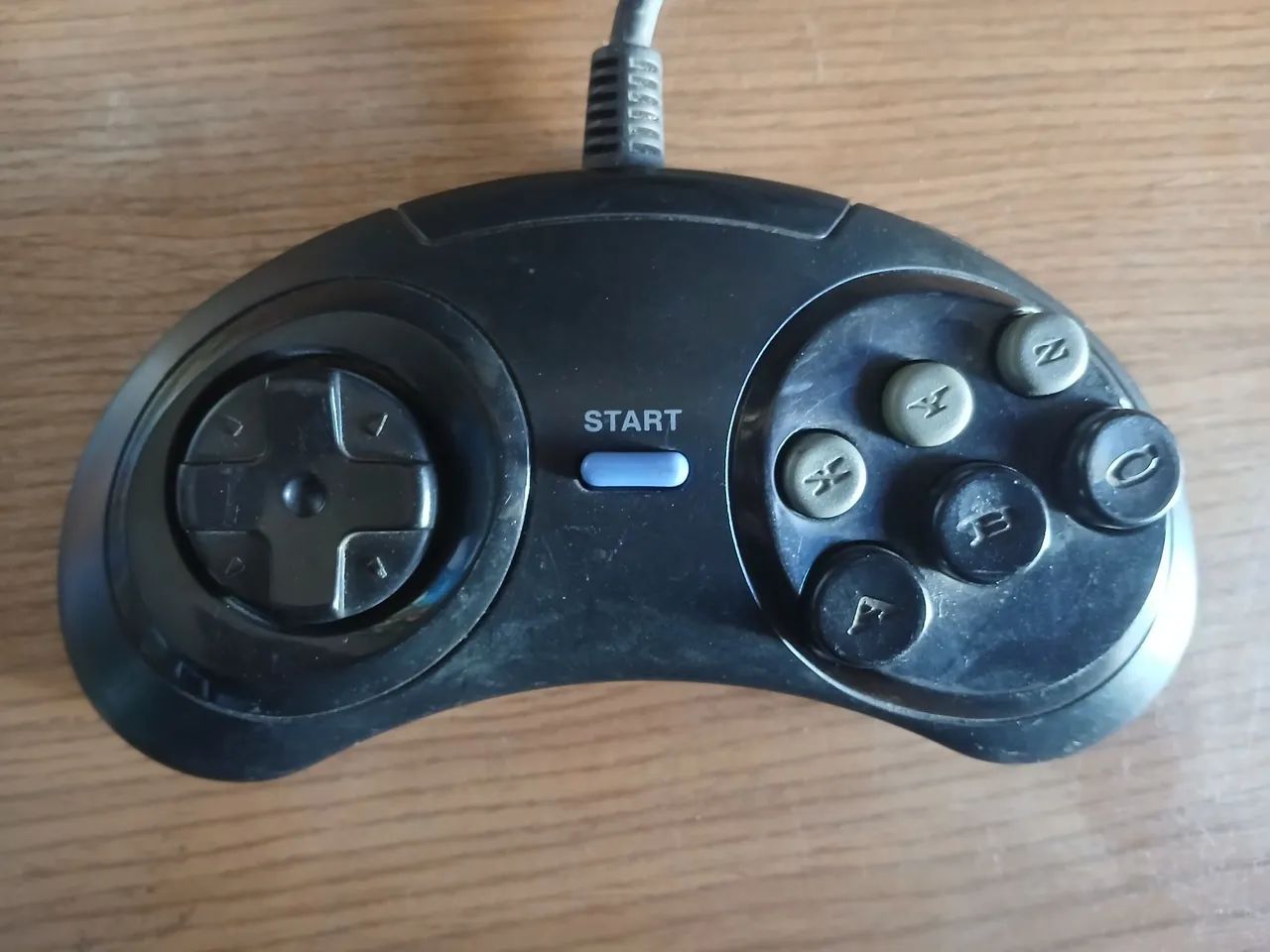 CONTROLE MEGA DRIVE FUNCIONANDO 