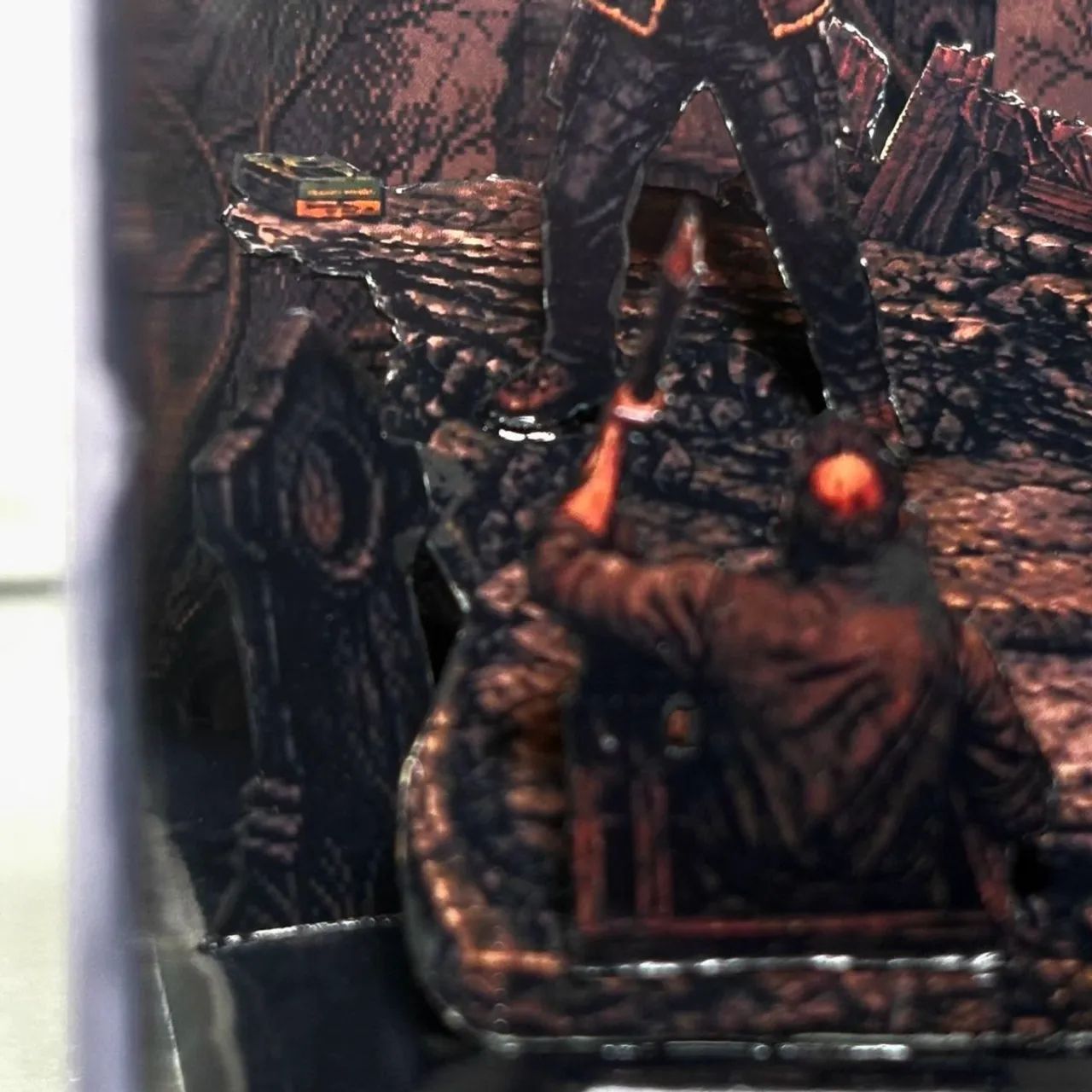 Diorama Resident evil 4 pixel art - Foto 4