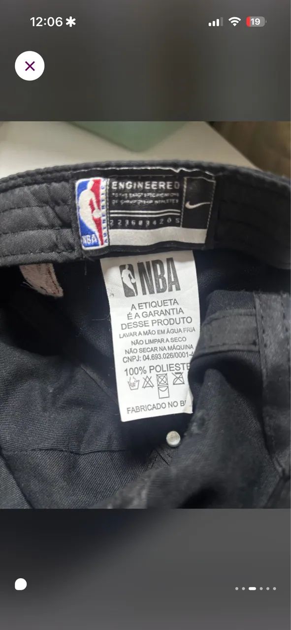 Boné Cleveland Cavaliers preto - Foto 3