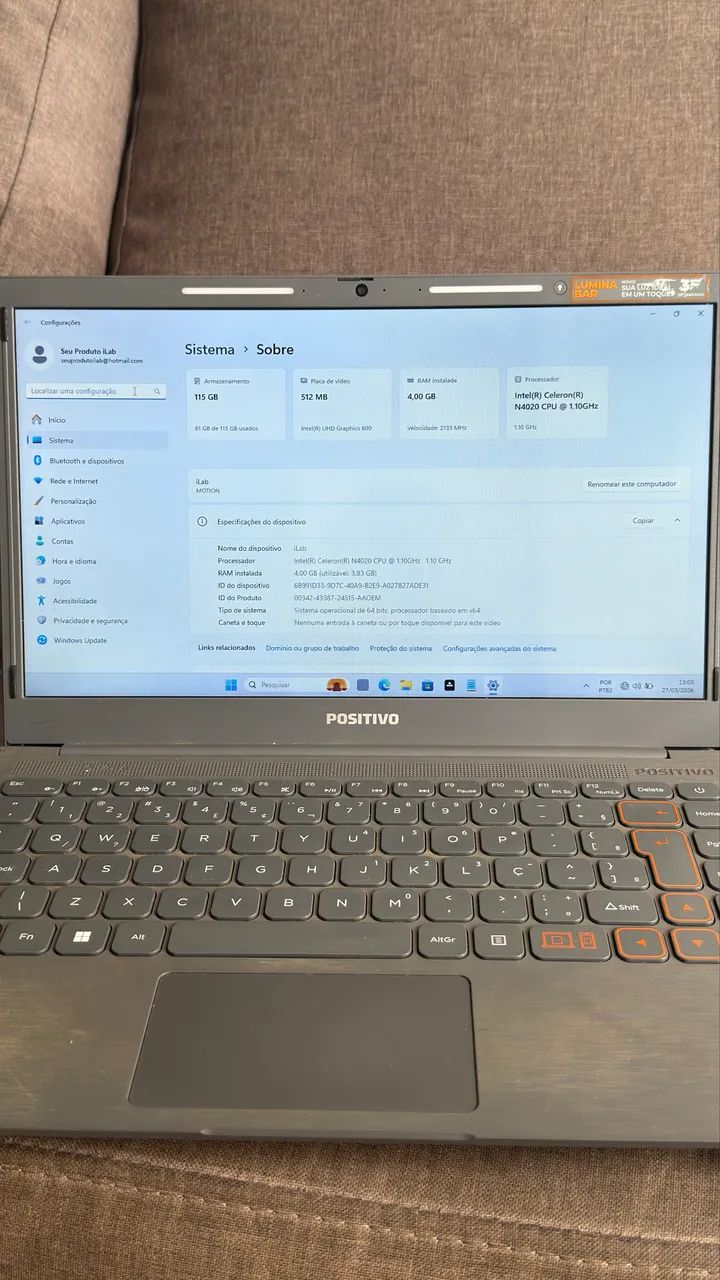 4 Notbooks positivo - Foto 4