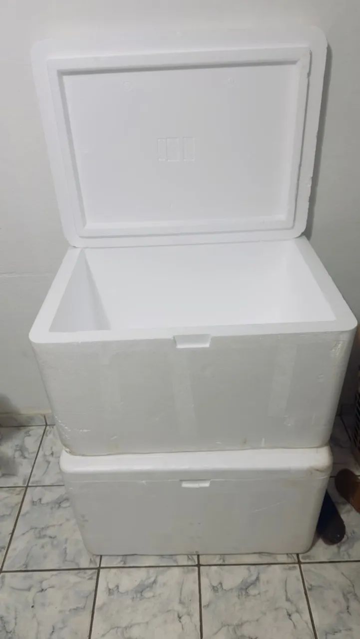Caixa de isopor 