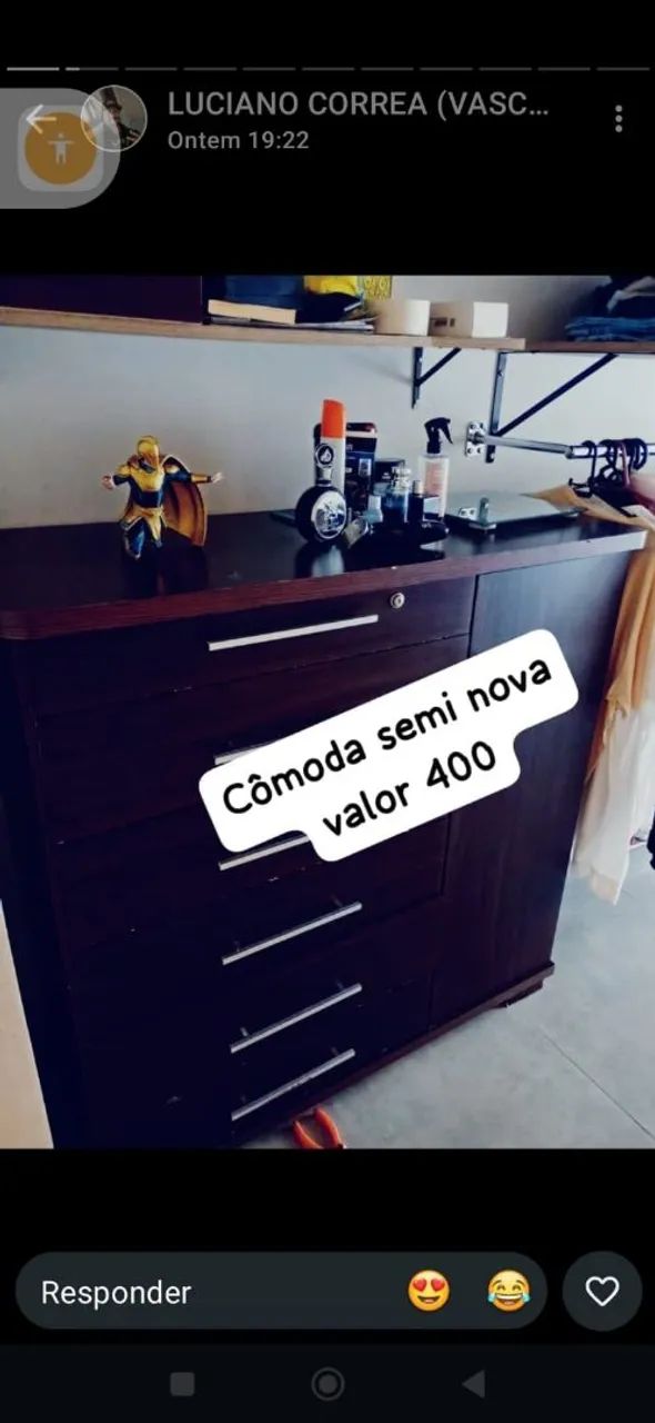 Comoda 5 gavetas 