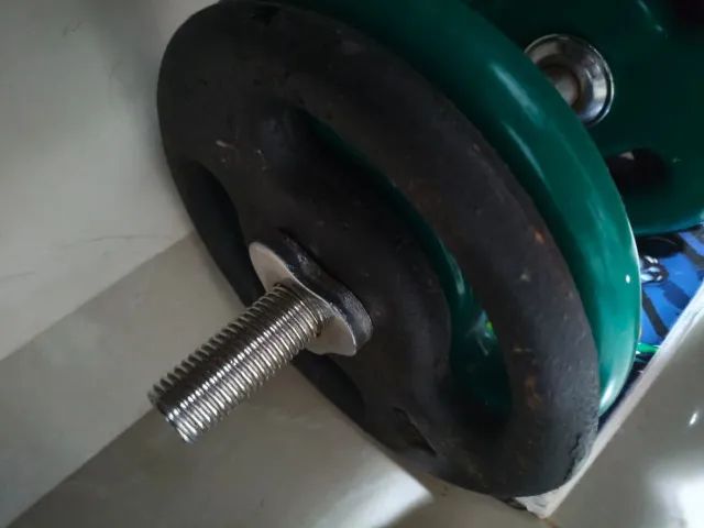 Kit pesos e barras - usado - Foto 3