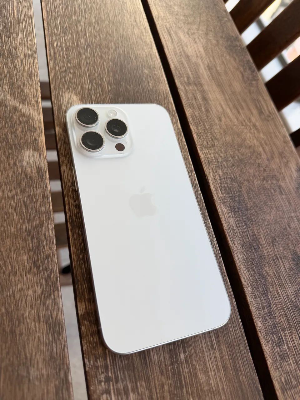 iPhone 15 pro max branco  - Foto 4