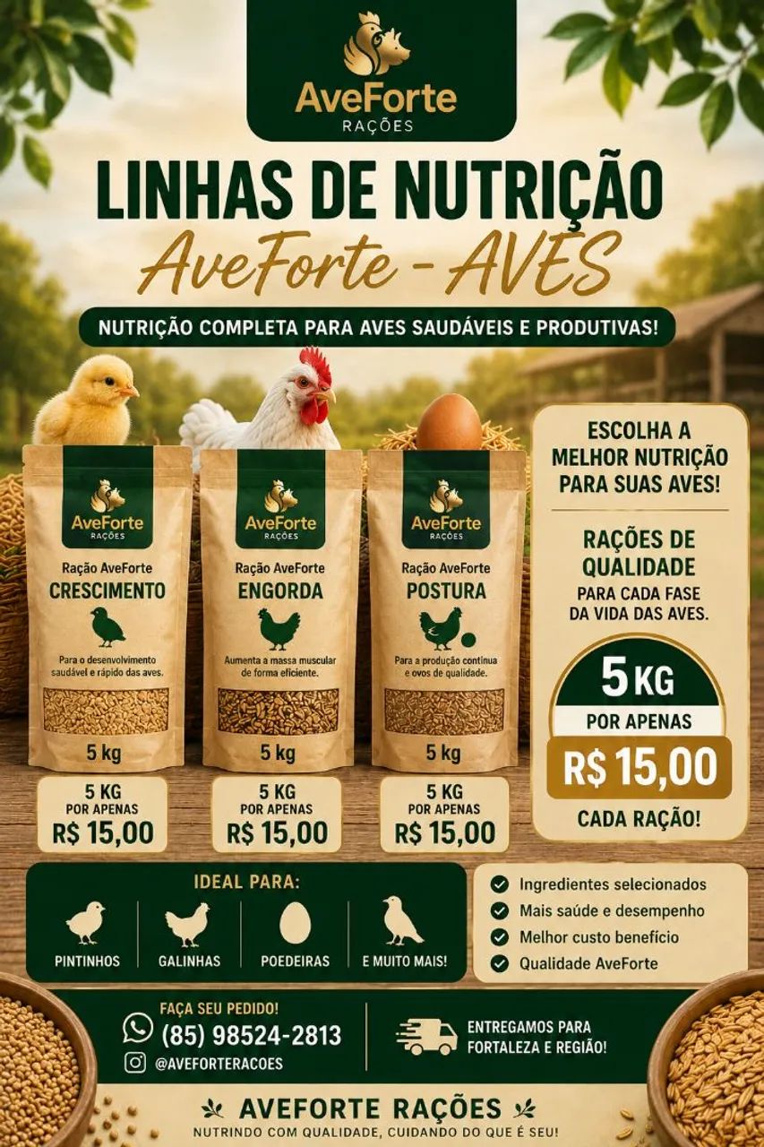 Ração para Aves