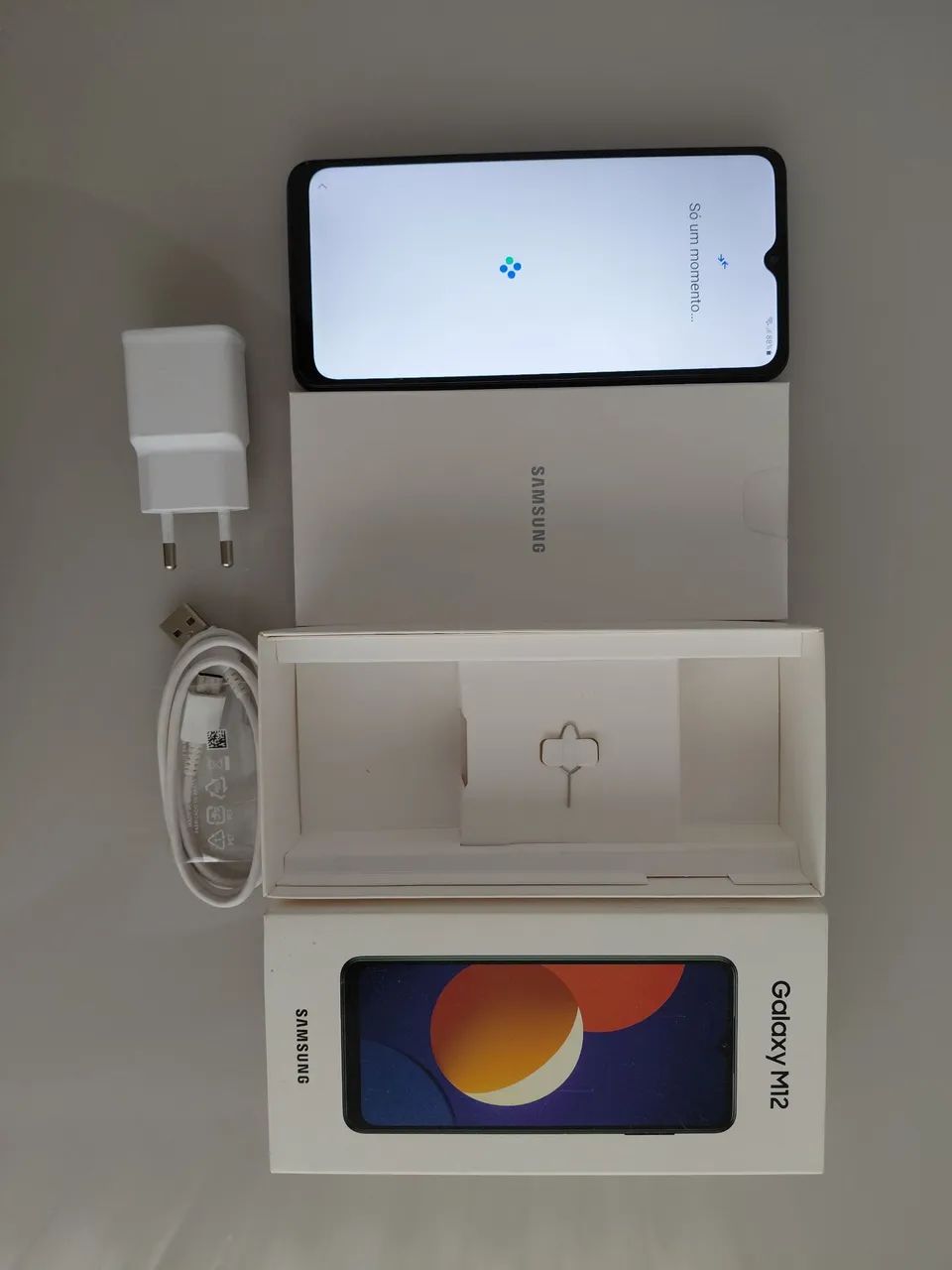 Celular Samsung M12/ Todo original, sem marcas de uso!  - Foto 4