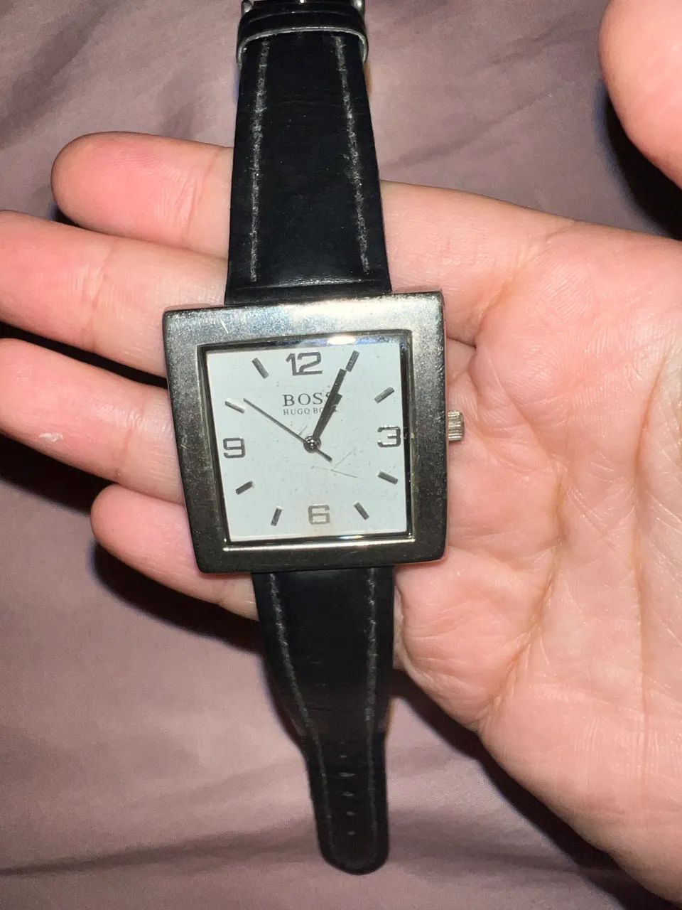 Relógio Hugo Boss original - couro legítimo 