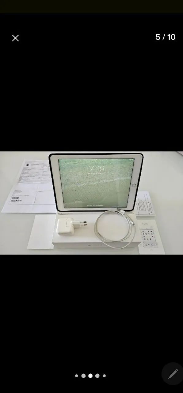 iPad Air 2nd Generation Mod A1566 9.7  64gb Silver 2gb Ram - Foto 3