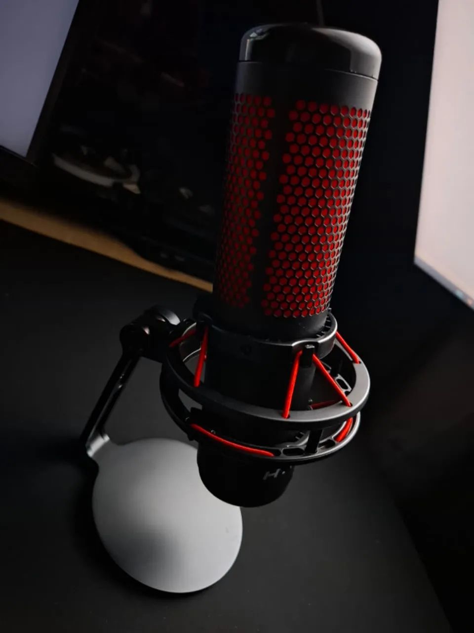HyperX QuadCast - Revisado, Conector Novo e Completo - Foto 4