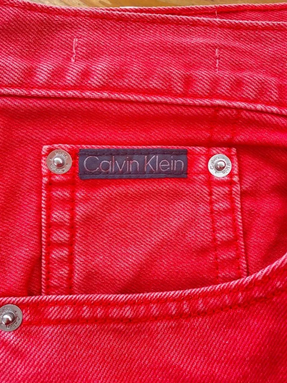 Calça Original Calvin Klein. Cor Coral. Feminina. 44 - Foto 2