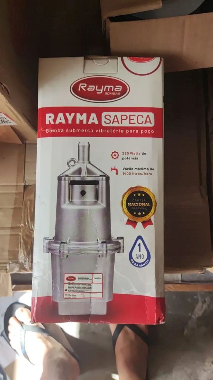Bomba submersa rayma sapeca 280w 220v