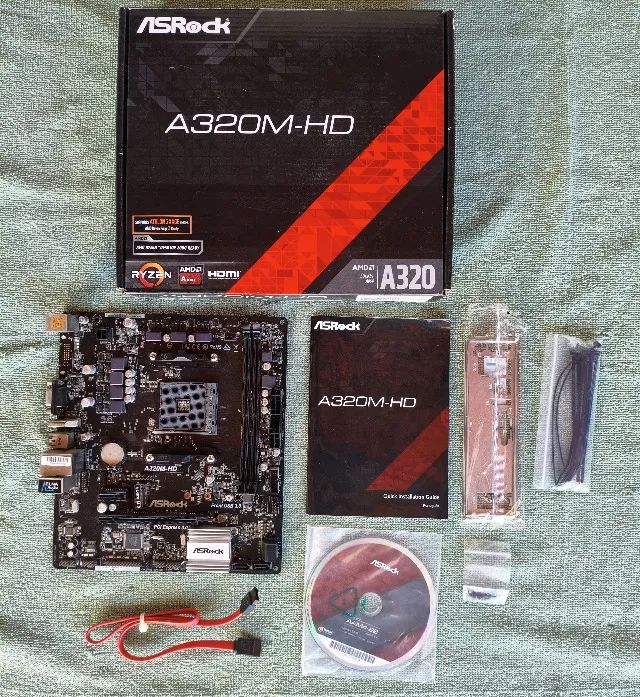 Placa-mãe ASRock A320M-HD