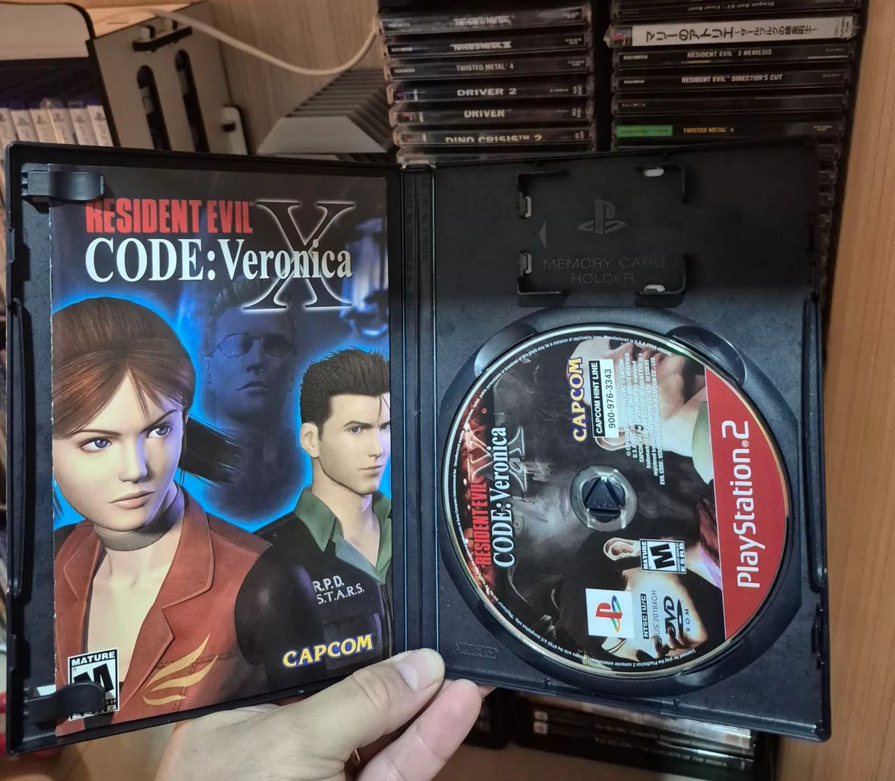 Resident Evil Code Veronica Original Ps2 - Foto 2