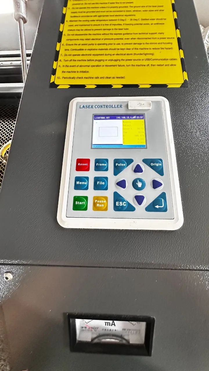CNC LASER CO2 60 W 60 X 50 CM - Foto 4