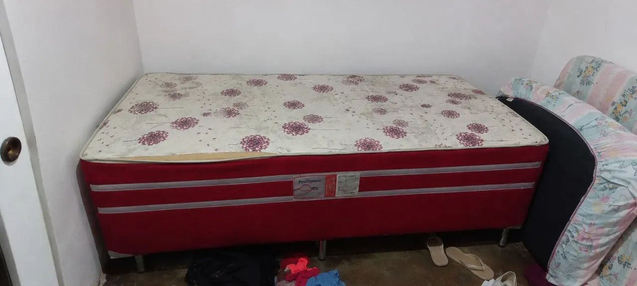 CAMA BOX - SOLTEIRÃO 