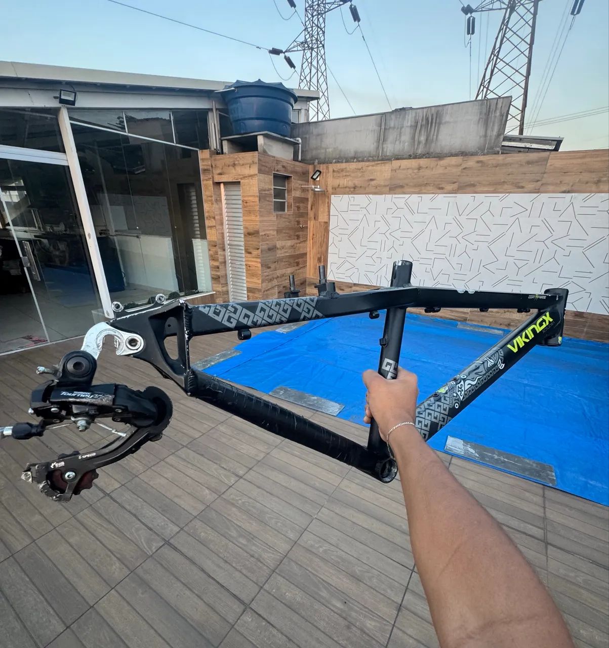 Quadro viking tuff 30 preto  - Foto 3